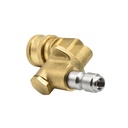 1/4" Quick-Connect Pivot/Swivel Coupler  for Nozzles