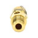 1/4" MPT Brass Safety Valve w/pull Ring- 125 PSI - ASME Certified