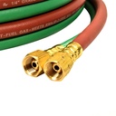 Oxy/Acet,Hose, Grade R, Twin Welding 1/4-Inch by 50-Feet