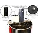 3 Frame Beekeeping 304 Stainless Steel Drum Honey Motorized Extractor With Stand - Electric 110V
