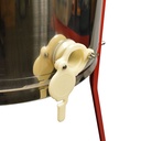 2 Frame Beekeeping 304 Stainless Steel Drum Honey Motorized Extractor With Stand - Electric 110V