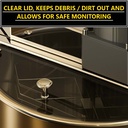 4 Frame Honey Extractor- 304 Stainless Steel