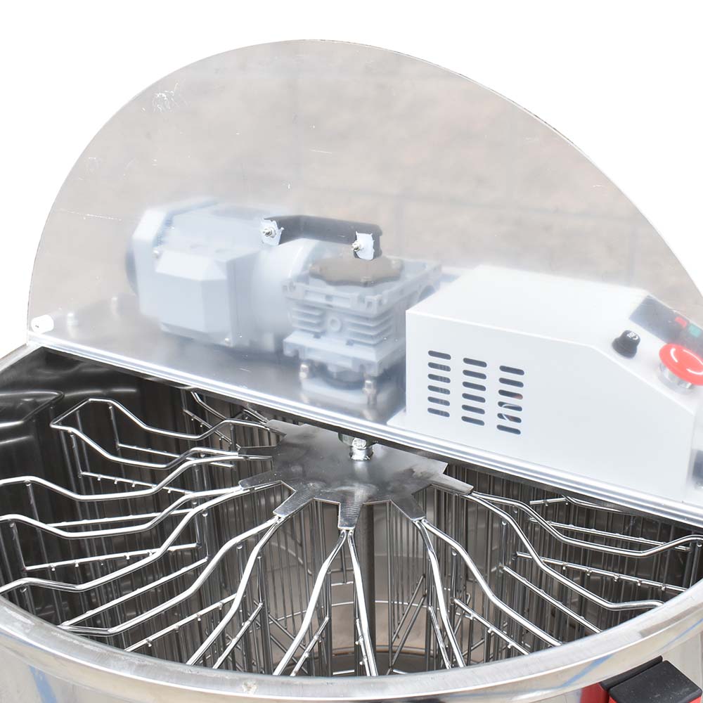 12 Frame Beekeeping 304 Stainless Steel Drum Honey Motorized Extractor With Stand - Electric 110V