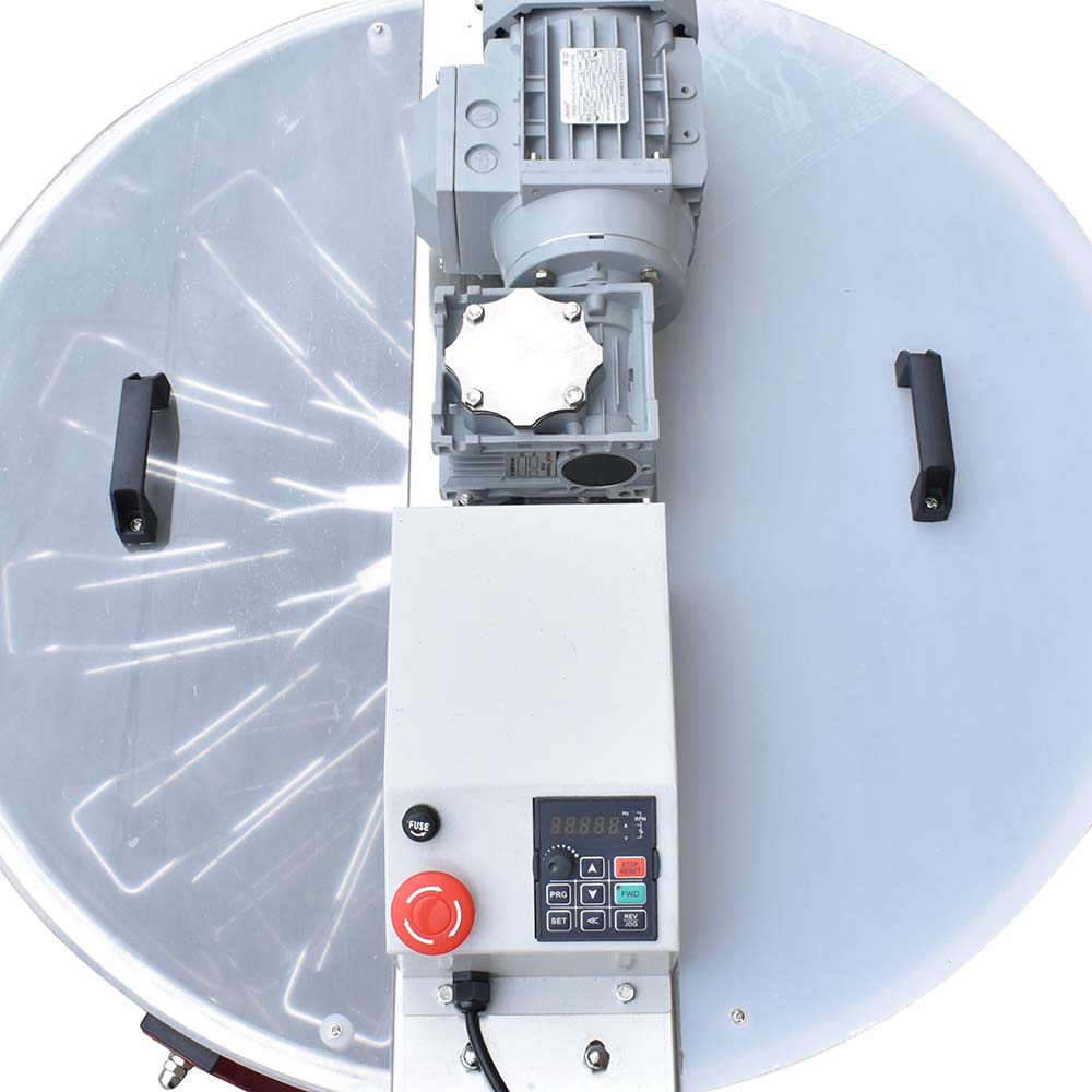 12 Frame Beekeeping 304 Stainless Steel Drum Honey Motorized Extractor With Stand - Electric 110V