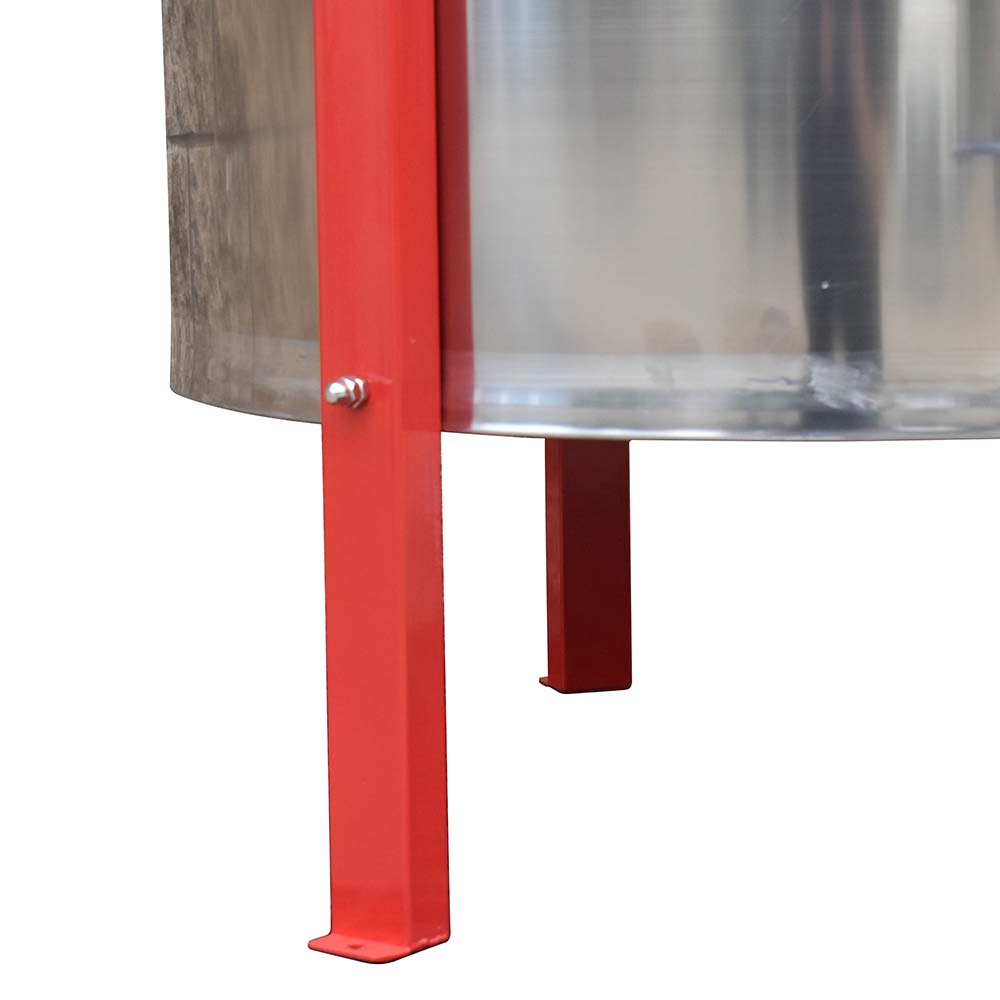 12 Frame Beekeeping 304 Stainless Steel Drum Honey Motorized Extractor With Stand - Electric 110V