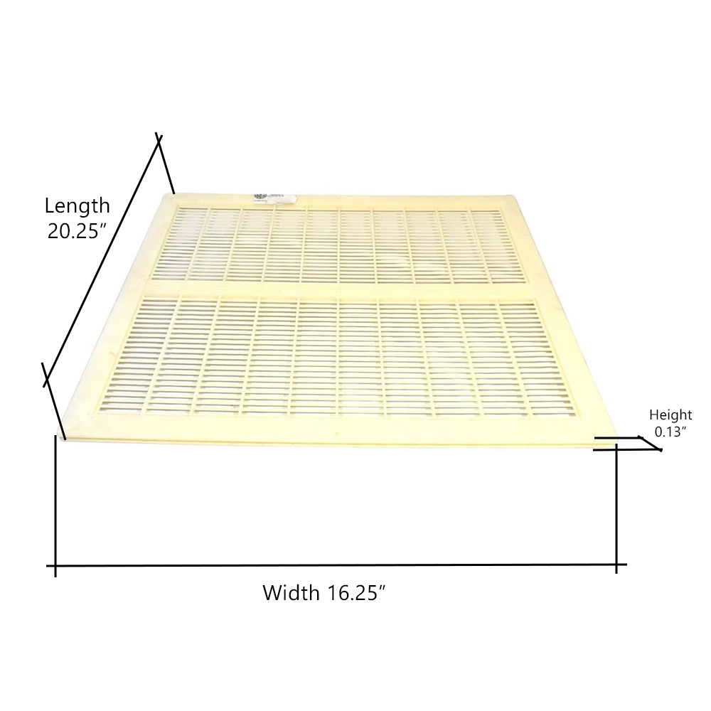 Beekeeping Queen Excluder Trapping Grid Net Tool - Plastic Horizontal - 20" x 16"