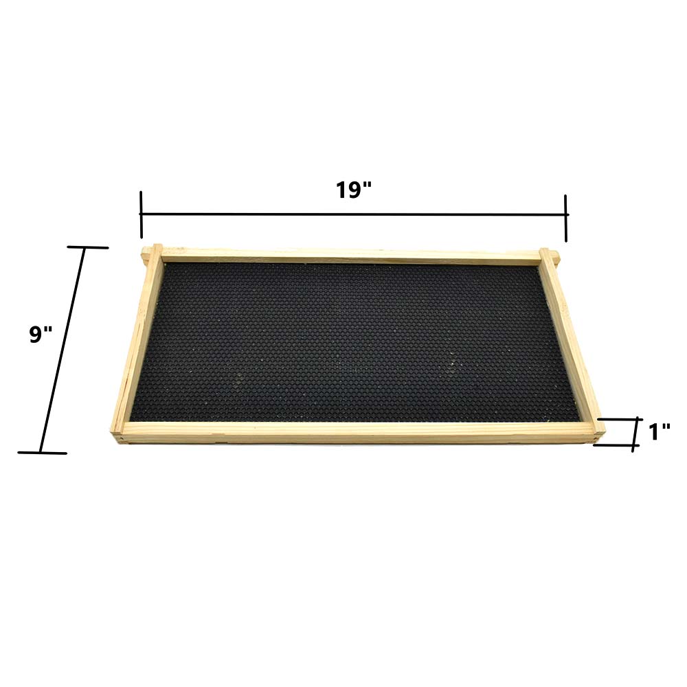 Beekeeping Double Deep Box Beehive Kit includes Frames, Foundations, Metal Queen Excluder, Brood Box, Super Box, Inner Cover, Top and Bottom - GL4STACK