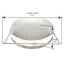 Food Grade 304 Double Sieve Stainless Steel Bucket Top Honey Strainer, Filter for Honey processing / Extraction and Filter
