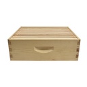 Beekeeping Super Beehive Kit includes 2 Frame Manual Honey Extractor, Super Box, Frames, Foundations & Spacer