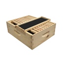Beekeeping Super Beehive Kit includes 2 Frame Manual Honey Extractor, Super Box, Frames, Foundations & Spacer