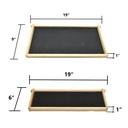  Beekeeping Complete Beehive Kit includes 2 Frame Manual Honey Extractor, Frames, Foundations, Brood Box, Super Box, Inner Cover, Top and Bottom (GLE4STACK) 