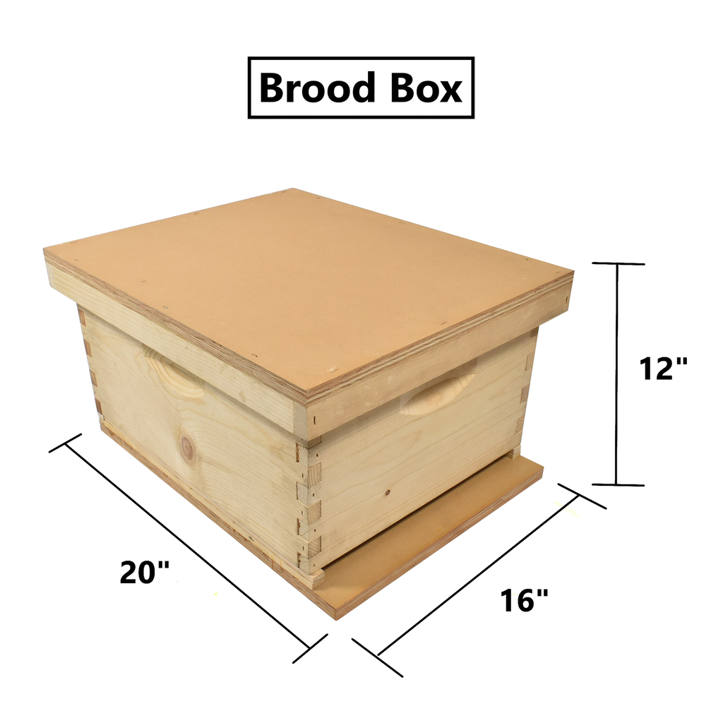 Beekeeping Complete 4 Tier Beehive Kit includes 2 Frame Electric Honey Extractor, Frames, Foundations, Brood Box, Super Box, Inner Cover, Entrance Reducer, Top and Bottom