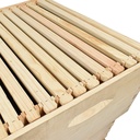  Beekeeping Complete 3 Tier Beehive Kit includes 2 Frame Electric Honey Extractor, Frames, Foundations, 2Brood Box, 1Super Box, Spacer & Entrance Reducer 