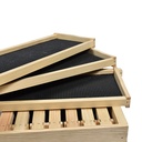  Beekeeping Complete 3 Tier Beehive Kit includes 2 Frame Electric Honey Extractor, Frames, Foundations, 2Brood Box, 1Super Box, Spacer & Entrance Reducer 