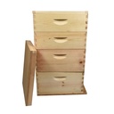 Beekeeping Complete Beehive Kit includes 2 Frame Manual Honey Extractor, Brood Box, Super Box, Frames, Foundations, Inner Cover, Top, Bottom, Uncapping Knife, Spacer, Brush, Frame Remover, Wood Handle Scraper, Decapping Roller, Stainless Steel Lifter / J-Hook Tool & Smoker