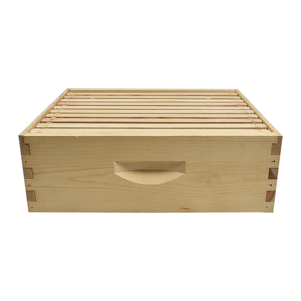 2 Bee Hive Frame Honey Extractor with 2 Complete Super Beehives