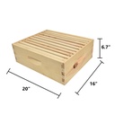 2 Bee Hive Frame Honey Extractor with 2 Complete Super Beehives