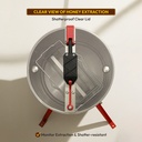4 Frame Manual Honey Extractor - 304 Stainless Steel