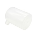 Beekeeping Entrance Feeder 3-1/4" OD 4" Deep Round Plastic 