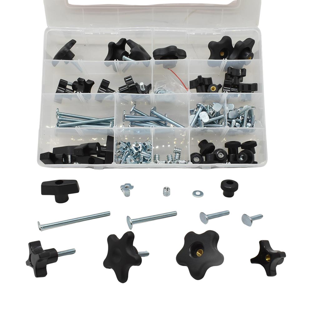 149 Piece Jig & T-Track Hardware Kit Size: 1/4"-20 TPI