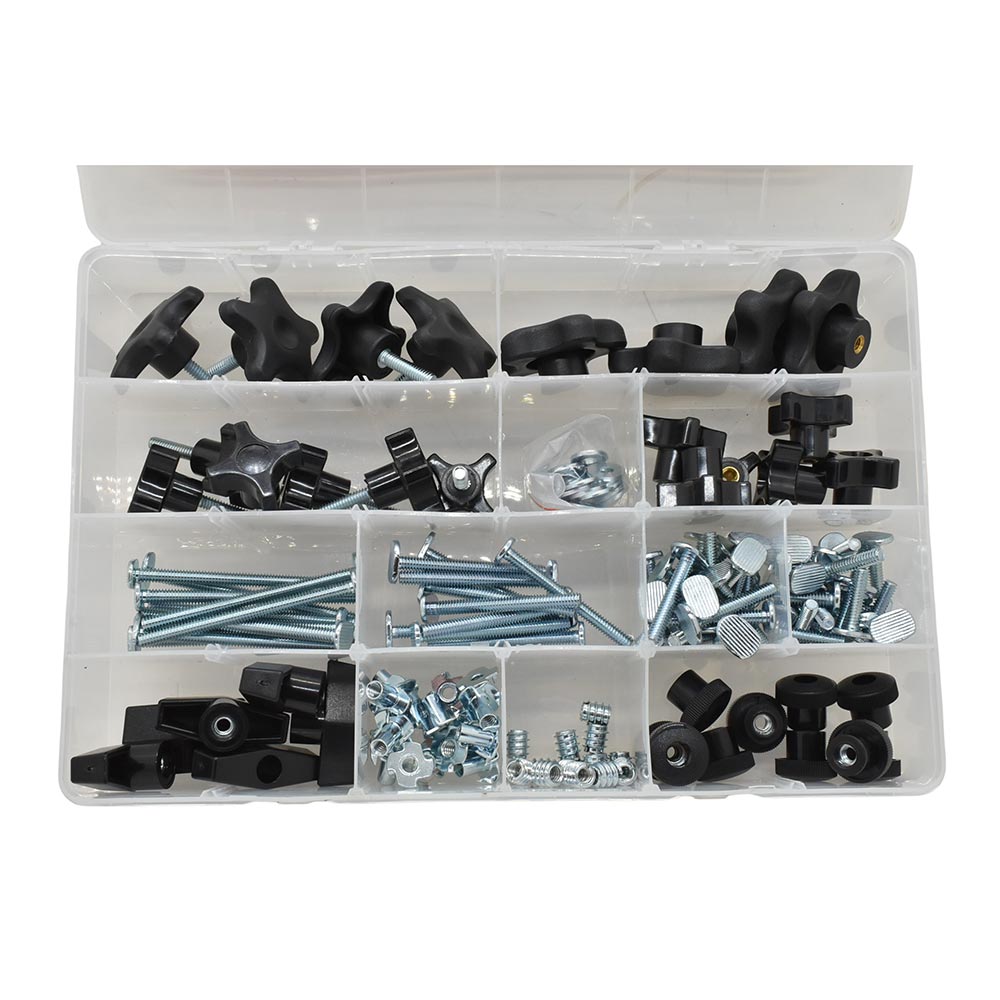 149 Piece Jig & T-Track Hardware Kit Size: 1/4"-20 TPI