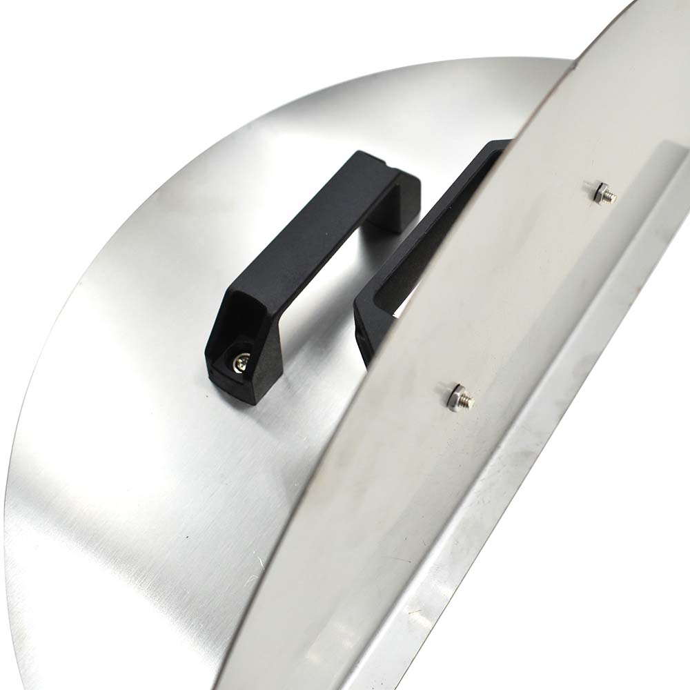 Beekeeping Honey Extractor Lid for Manual Extractor (Pair)  - Stainless Steel