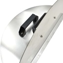 Beekeeping Honey Extractor Lid for Manual Extractor (Pair)  - Stainless Steel
