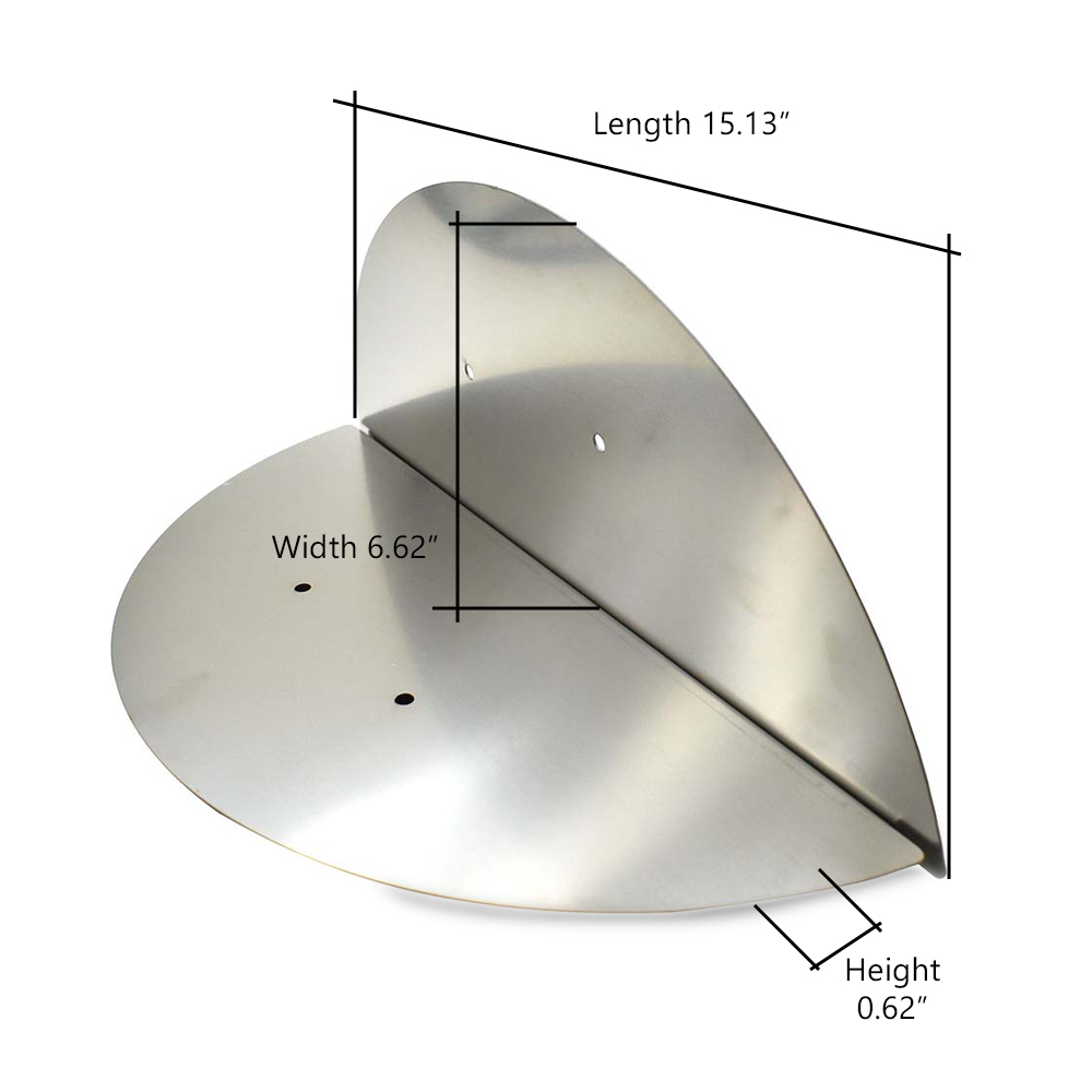 Beekeeping Honey Extractor Lid for Manual Extractor (Pair)  - Stainless Steel