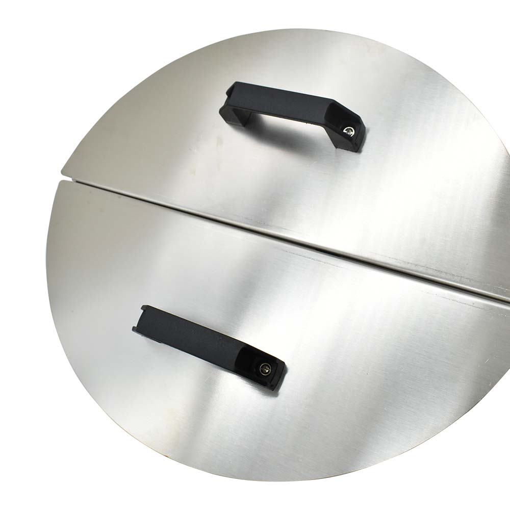 Beekeeping Honey Extractor Lid for Manual Extractor (Pair)  - Stainless Steel