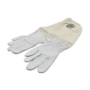 Sheep Skin Beekeeping Protective Gloves with Canvas Sleeves - Small & Honey Extracting Trowel Scraper / Shovel
