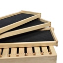  Beekeeping Double Deep Box Beehive Kit includes Frames, Foundations, Entrance Reducer, Brood Box, Super Box, Spacer, Inner Cover, Top and Bottom 
  (GL3STACK)