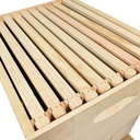  Beekeeping Double Deep Box Beehive Kit includes Frames, Foundations, Entrance Reducer, Brood Box, Super Box, Spacer, Inner Cover, Top and Bottom 
  (GL3STACK)