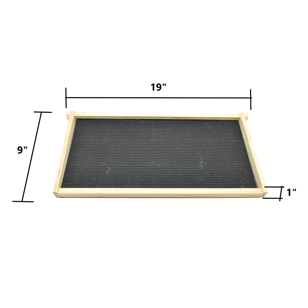  Beekeeping Double Deep Box Beehive Kit includes Frames, Foundations, Entrance Reducer, Brood Box, Super Box, Spacer, Inner Cover, Top and Bottom 
  (GL3STACK)