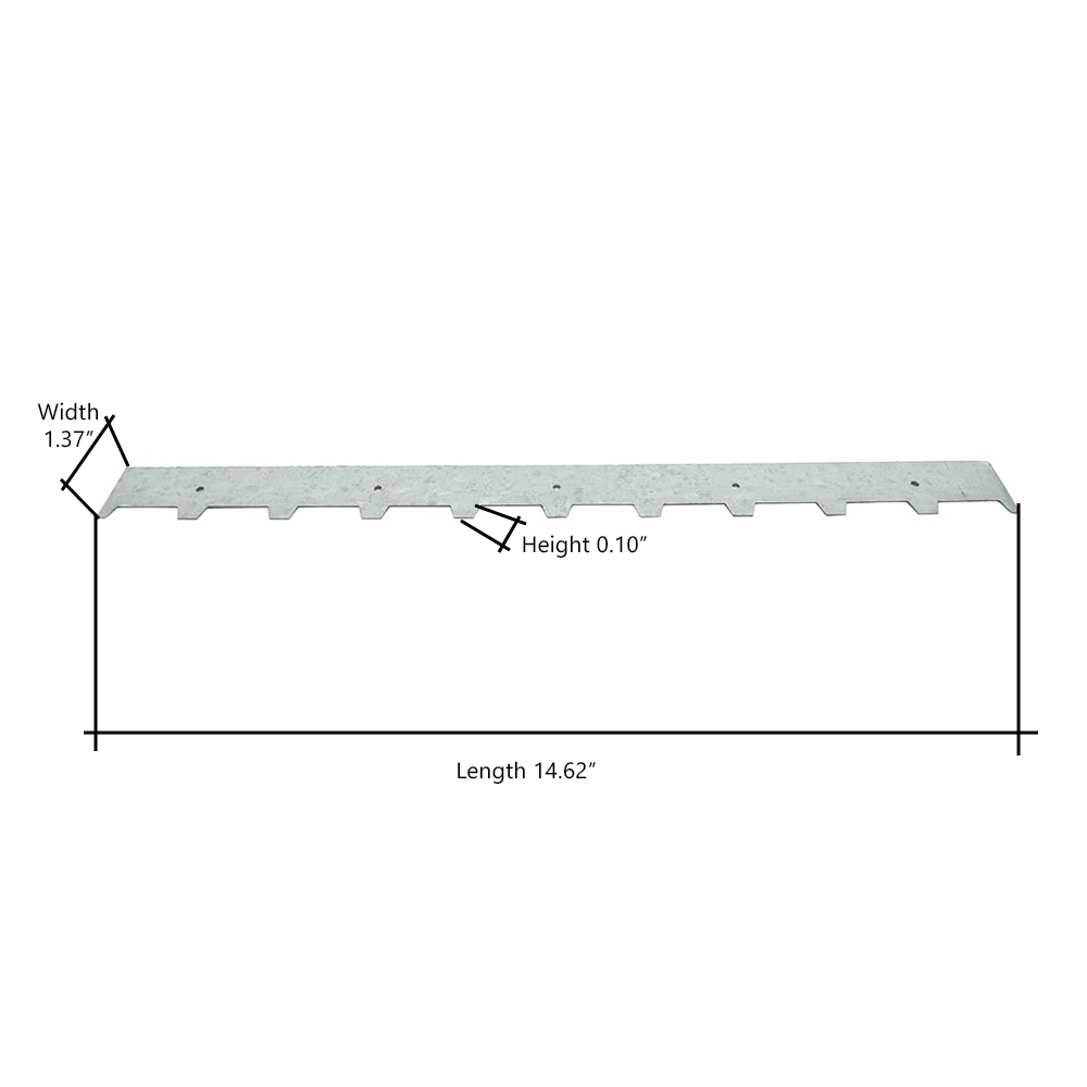 Wide Beekeeping Beehive 10 Frames Metal Spacer