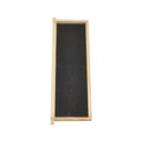Beekeeping Beehive Body Super Foundation Deep Wood Frame with Plastic Wax Foundation Sheet (Small)