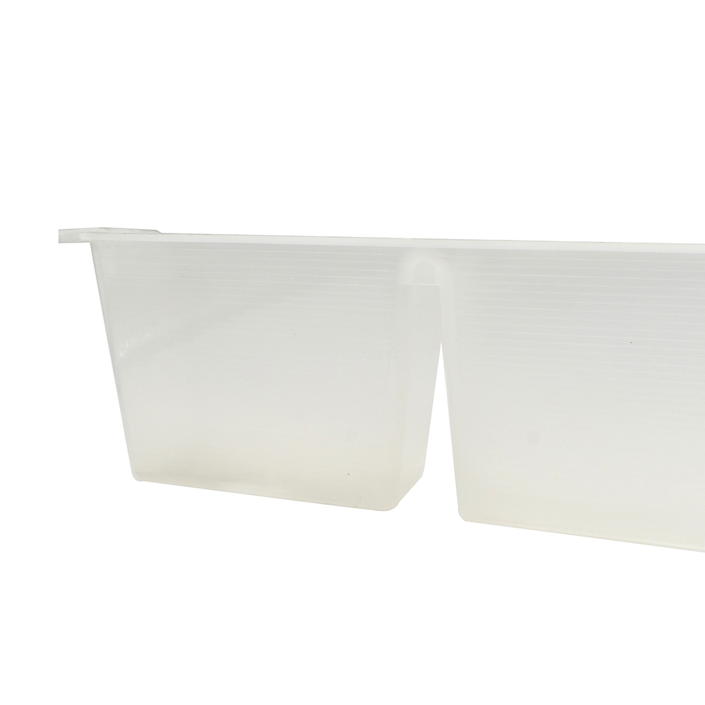 Beekeeping Portable Rectangle Plastic Feeder - 17-1/2" x 3" x 4" Height  -Large