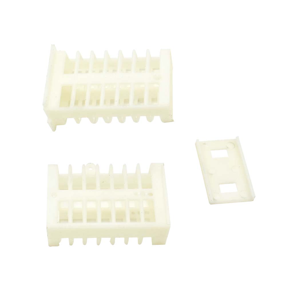Beekeeping Queen Bee Cage White Plastic - 2" x 1" x 3/4"