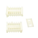 Beekeeping Queen Bee Cage White Plastic - 2" x 1" x 3/4"