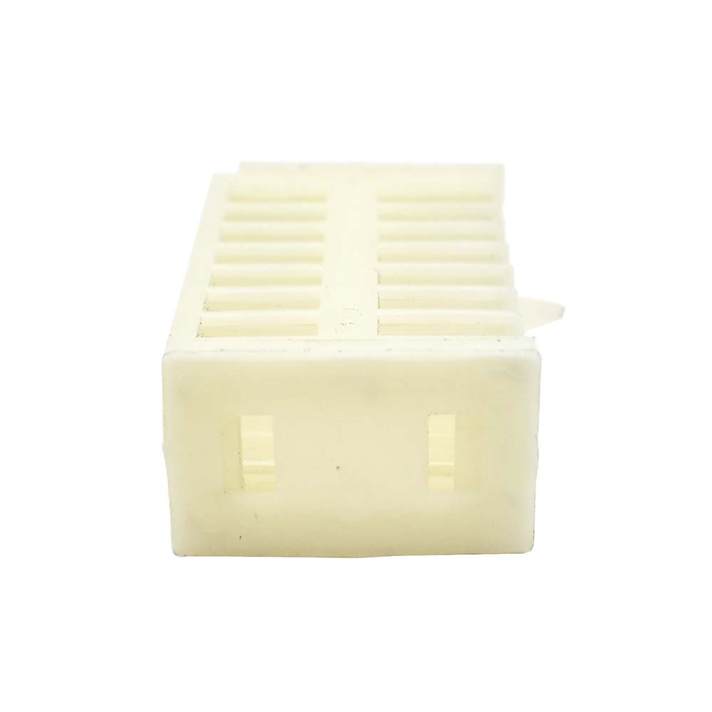 Beekeeping Queen Bee Cage White Plastic - 2" x 1" x 3/4"
