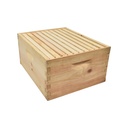  Beekeeping Single Deep Beehive Kit includes Frames, Foundations, Brood Box,  Spacer, Entrance Reducer, Inner Cover, Top and Bottom 
GL1STACK 