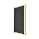 Beekeeping Beehive Body Foundation Deep Wood Frame with Plastic Wax Foundation Sheet - Large/Brood