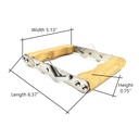 Beekeeping Beehive Frame Holder / Remover / Lifter Grip Tool - Wooden Handle
