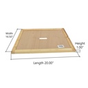 Beekeeping Wooden Beehive Inner Cover