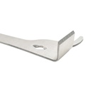10" Stainless Steel Standard Beehive Frame Lifter and Scraper J Hook Tool