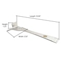 10" Stainless Steel Standard Beehive Frame Lifter and Scraper J Hook Tool