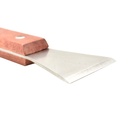 8" Stainless Steel Beehive Frame Lifter and Scraper - Wood Handle