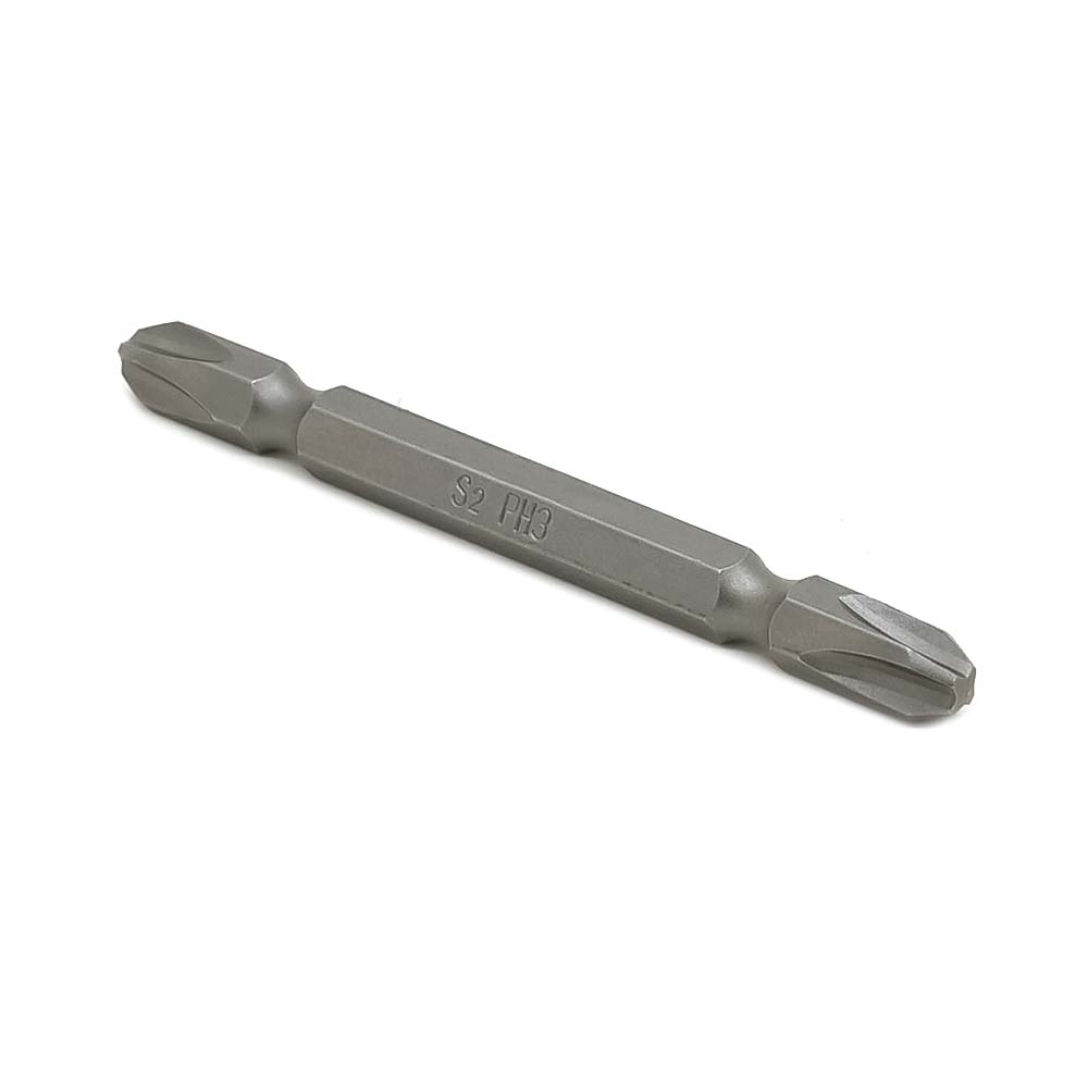 25 Bulk - 3# Phillips Double End Screwdriver Bits - 3" Long