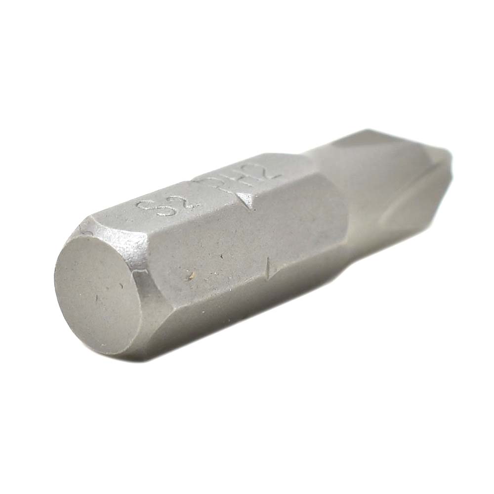10 Display Pack - 2# Phillips Head Power Screwdriver Bits - 1 Inch Long