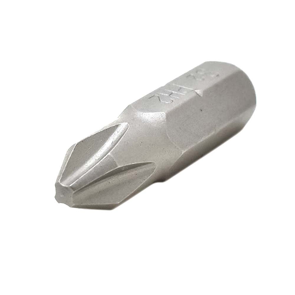 50 Display Pack - 2# Phillips Head Power Screwdriver Bits - 1 Inch Long