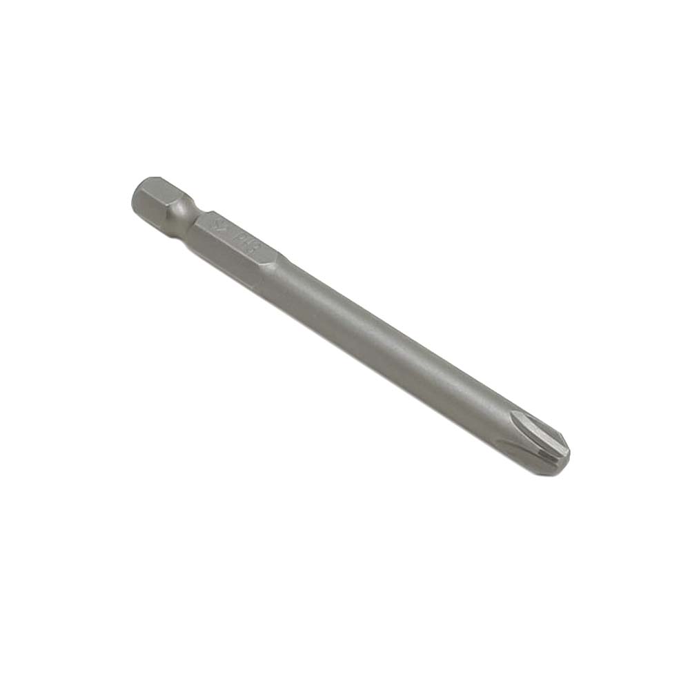 25 Bulk - 3# Phillips Head Power Screwdriver Bits - 3 Inch Long - 6mm Dia